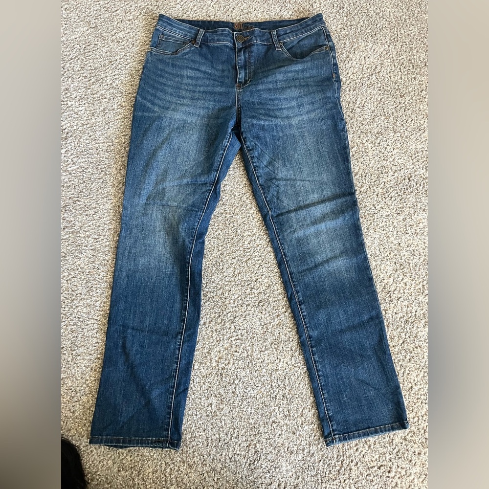 Kut from the Kloth Dark Blue Denim Jeans